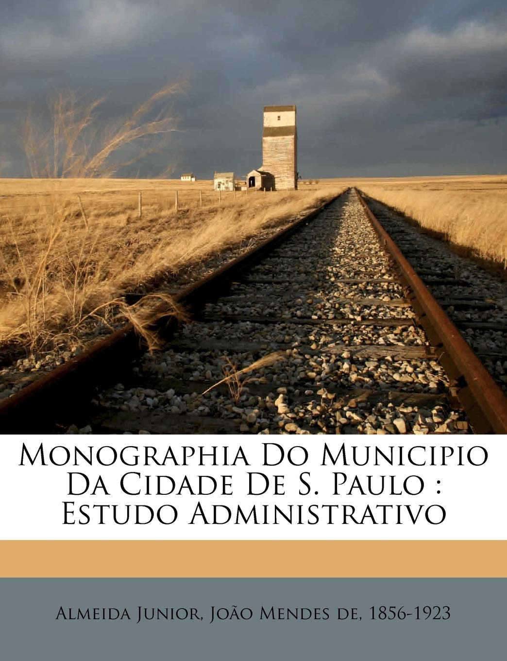 Monographia Do Municipio Da Cidade De S. Paulo: Estudo Administrativo