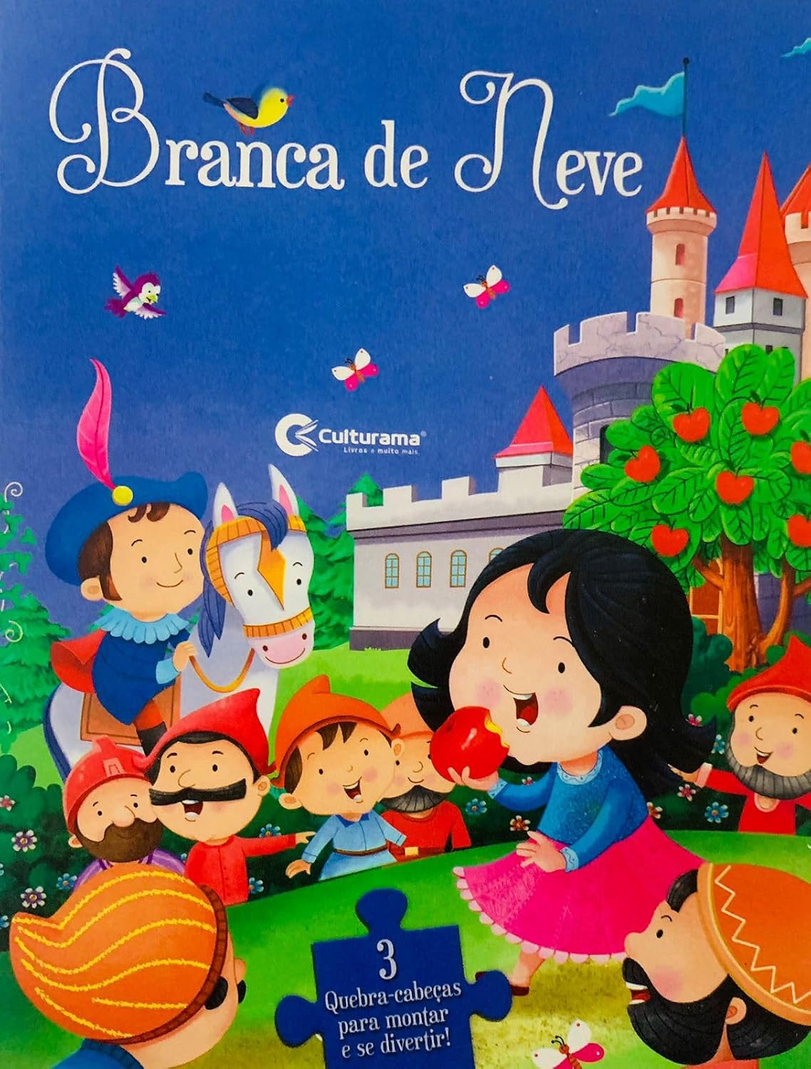 Clássicos com quebra-cabeça pop - Branca de Neve baixar o livro de graça