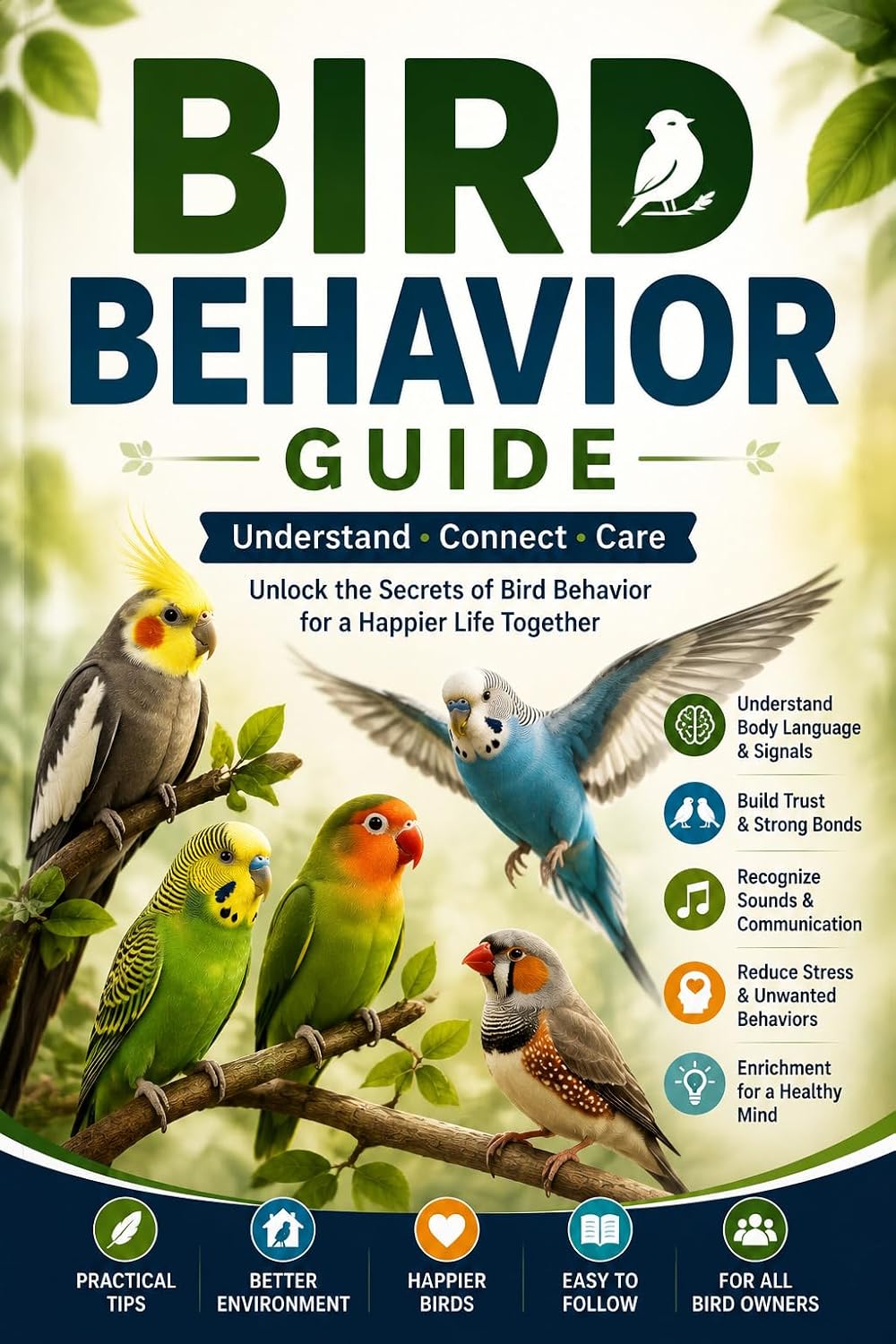 Bird Behavior Guide: Understanding Body Language, Vocalizations, Social Needs, Fear, Aggression, Bonding, and Everyday Pet Bird Behavior (Complete Bird Care Series) (English Edition) baixar livro de graça