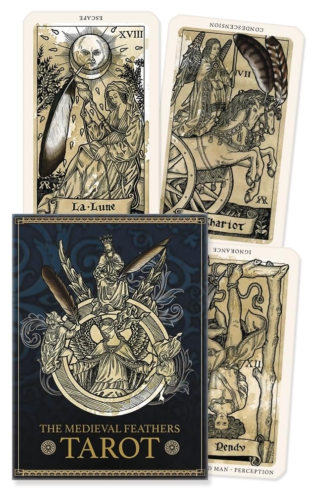 ler totalmente The Medieval Feathers Tarot