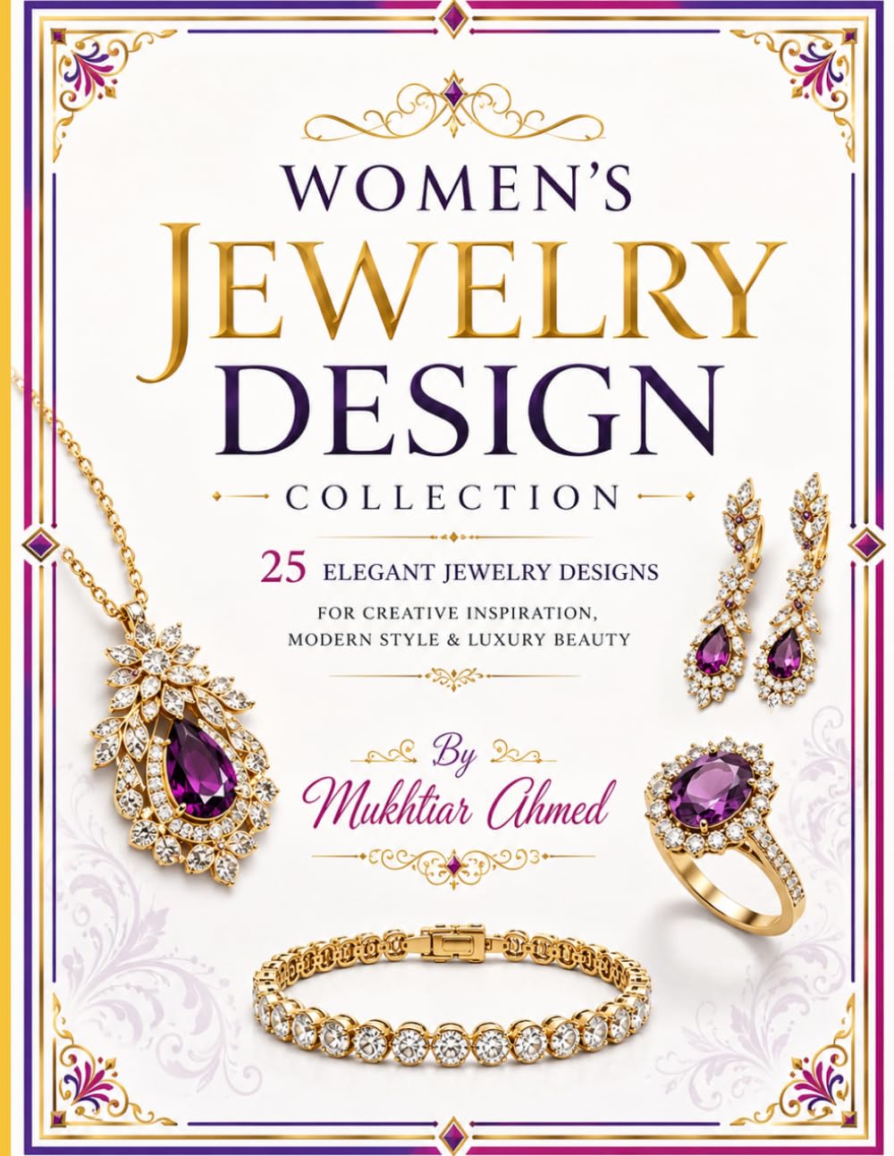 Women’s Jewelry Design Collection: 25 Elegant Jewelry Designs for Creative Inspiration, Modern Style & Luxury Beauty baixar o livro de graça