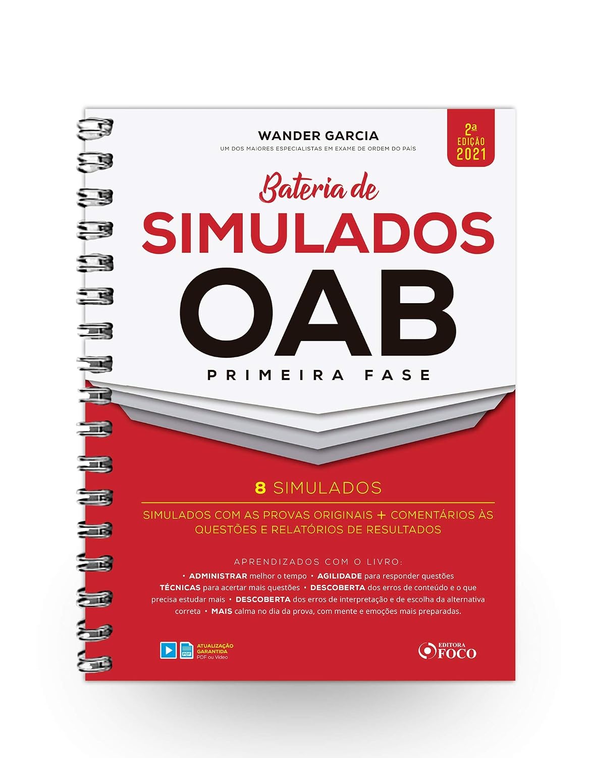 BATERIA DE SIMULADOS OAB 1ª FASE - 2ª ED - 2021 baixar o livro de graça
