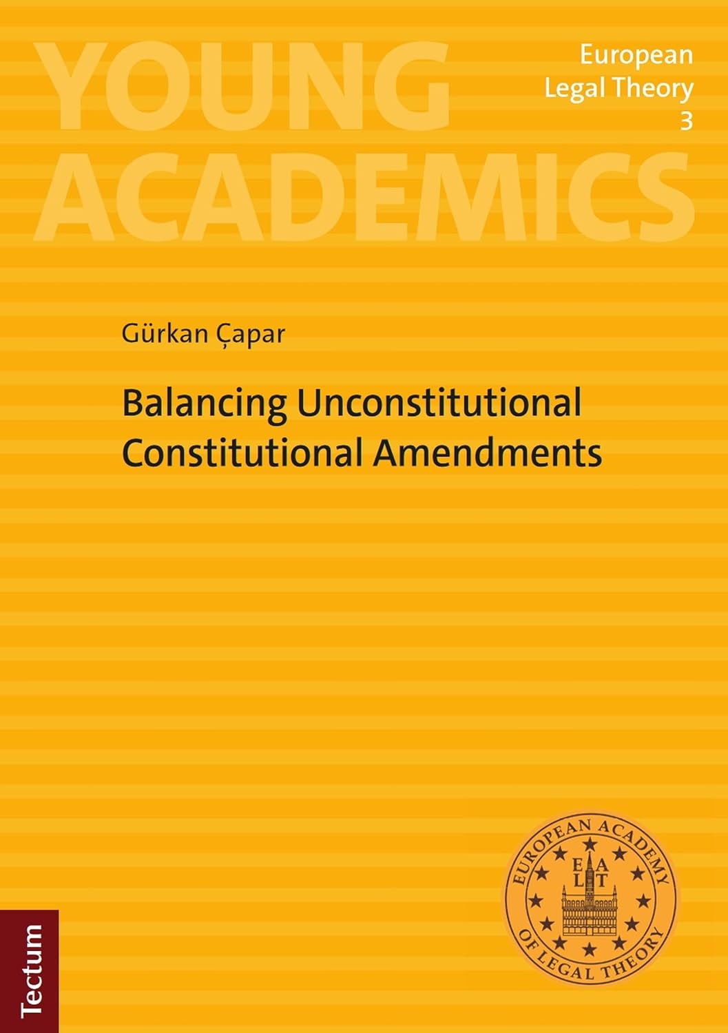 Balancing Unconstitutional Constitutional Amendments: With a Foreword by Prof. Miodrag Jovanović (Young Academics: European Legal Theory Book 3) (English Edition)