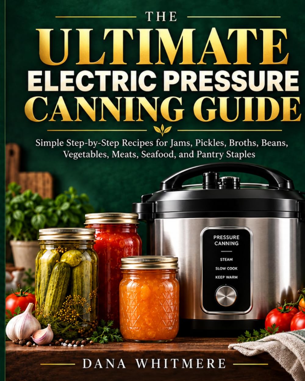The Ultimate Electric Pressure Canning Guide: A Step-by-Step Guide to Safe, Simple Home Canning with 100 Pantry Recipes for Vegetables, Beans, Soups, Meat, Poultry, Seafood & More baixar o livro de graça