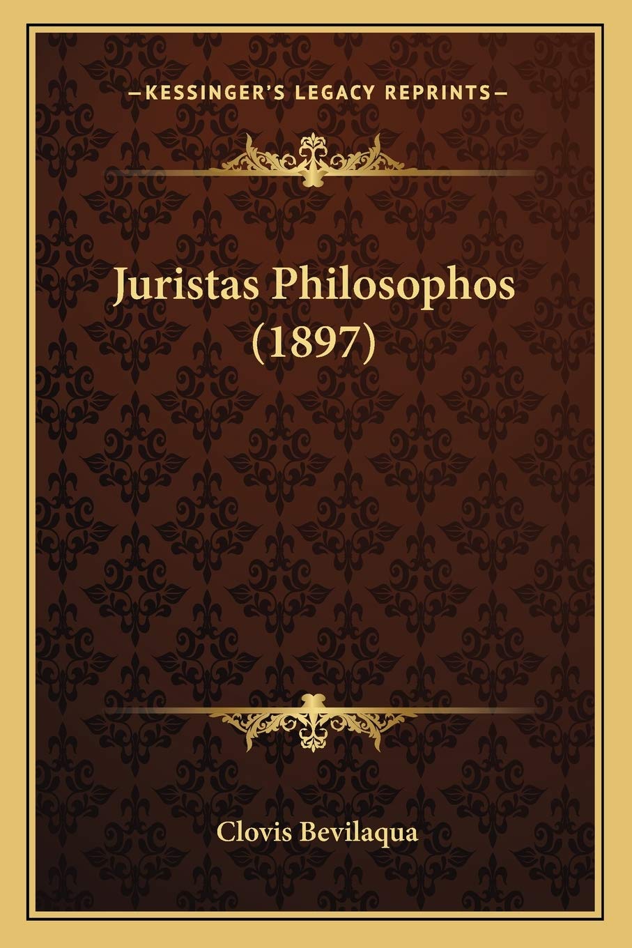ler totalmente Juristas Philosophos (1897)