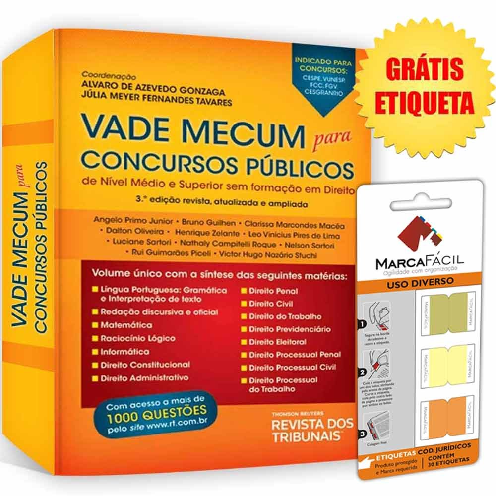 Vade Mecum Para Concursos Públicos. De Nível Médio E Superior Sem Formação Em Direito baixar o livro de graça