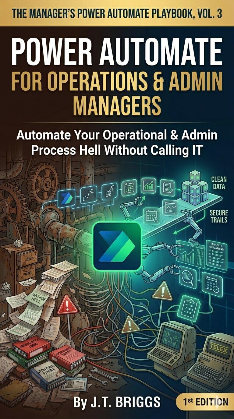 Power Automate for Operations & Admin Managers: Automate Your Workflow Hell Without Calling IT (The Manager's Power Automate Playbook Book 3) (English Edition) baixar livro de graça