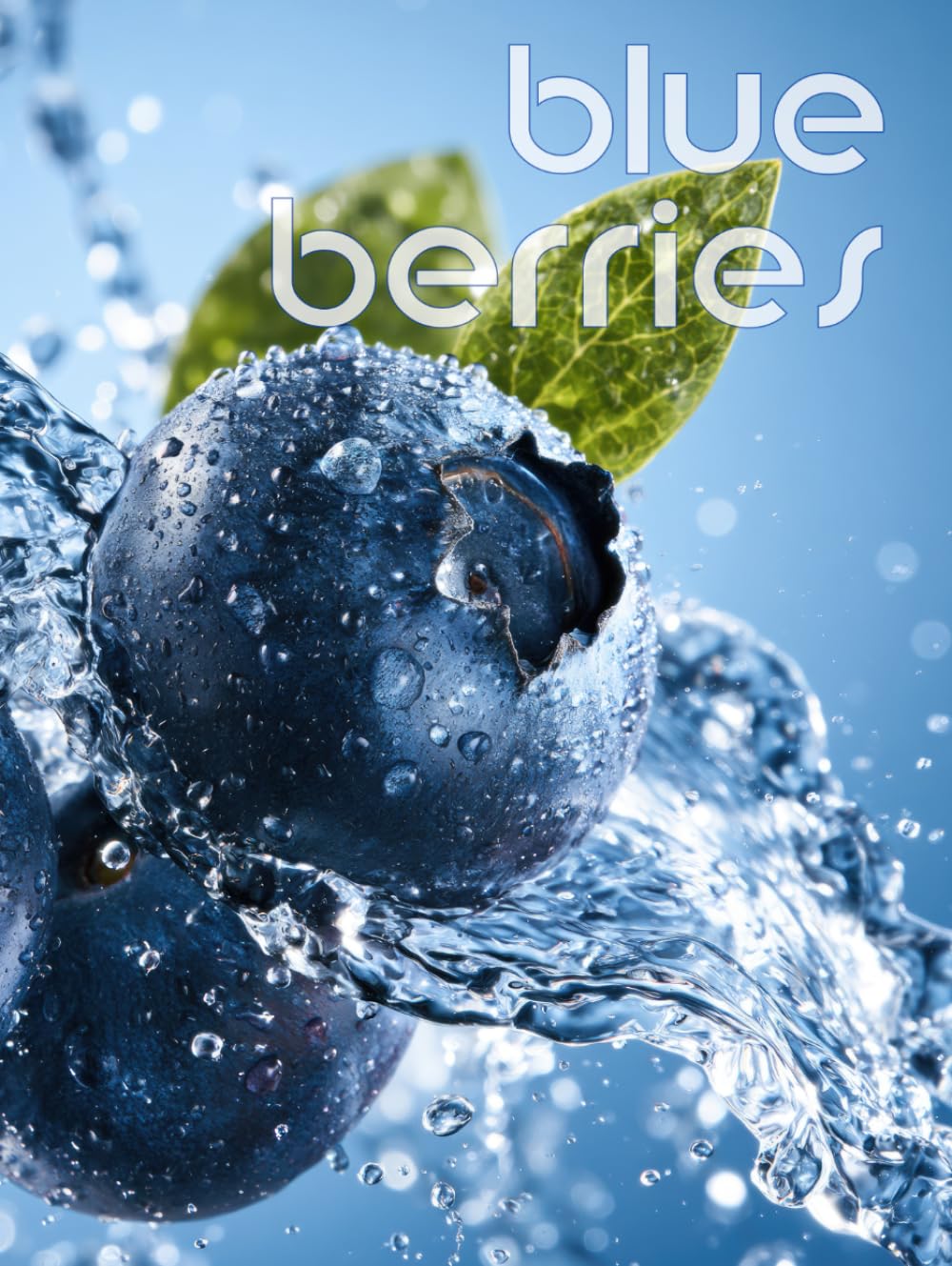 Blueberries: Bright Colorful Home Decor Accent Piece | For Kitchens, Living Rooms, Modern Homes And Interior Design baixar livro de graça