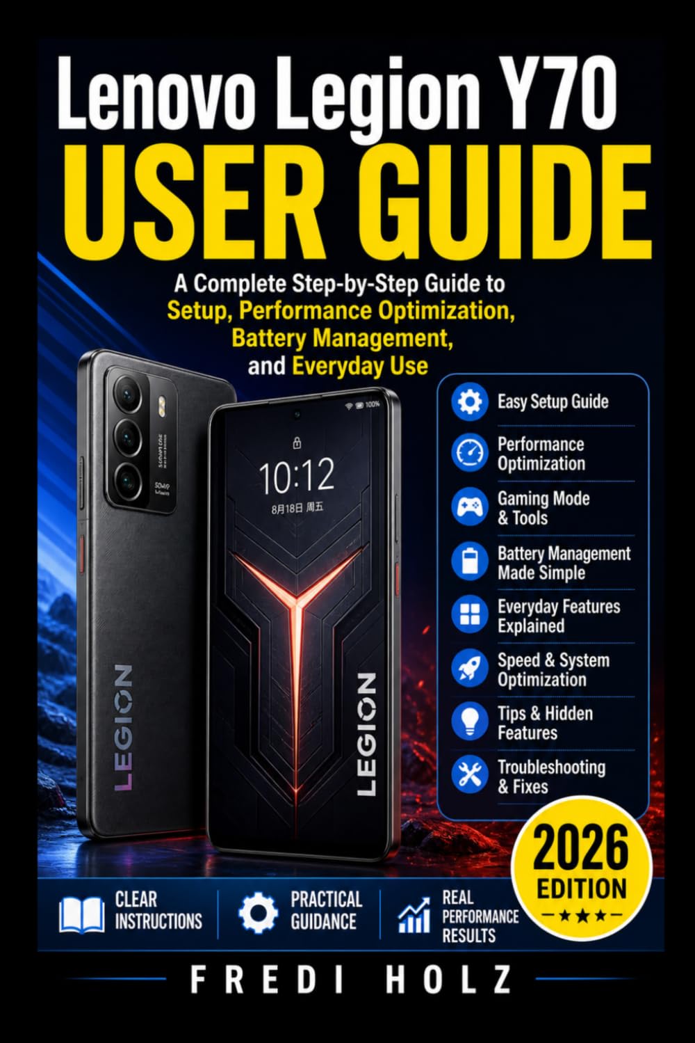 Lenovo Legion Y70 User Guide: Setup, Performance Optimization, Battery Management, and Everyday Use baixar o livro de graça