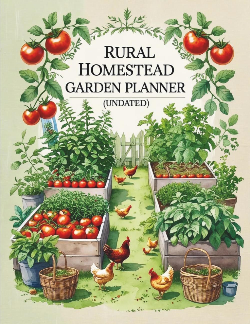 ler totalmente Rural Homestead Garden Planner (Undated): Seasonal Farm Journal for Garden Beds, Seed Inventory, Chicken Coop, Harvest Tracking & Crop Planning: A... Weekly Logs, Layouts, Budget Sheets & More