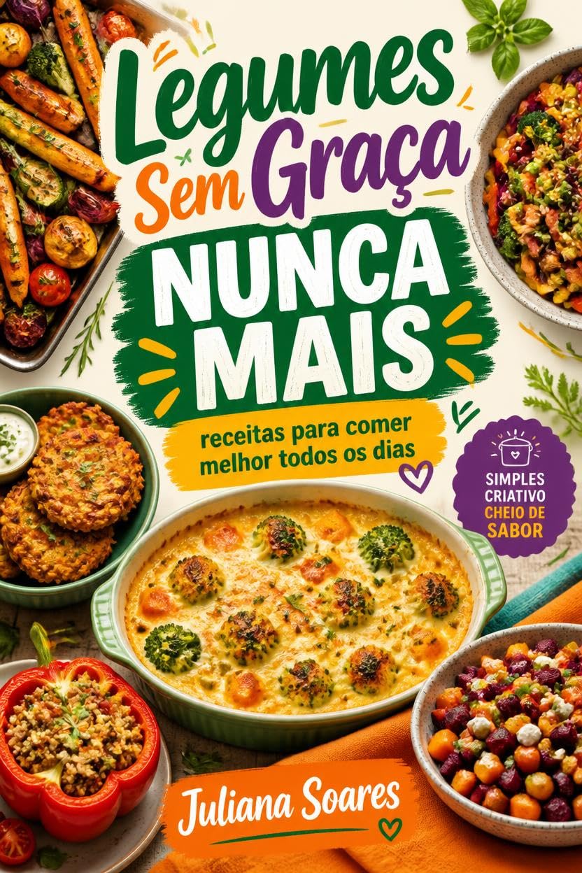 Legumes Sem Graça Nunca Mais — receitas para comer melhor todos os dias baixar o livro de graça