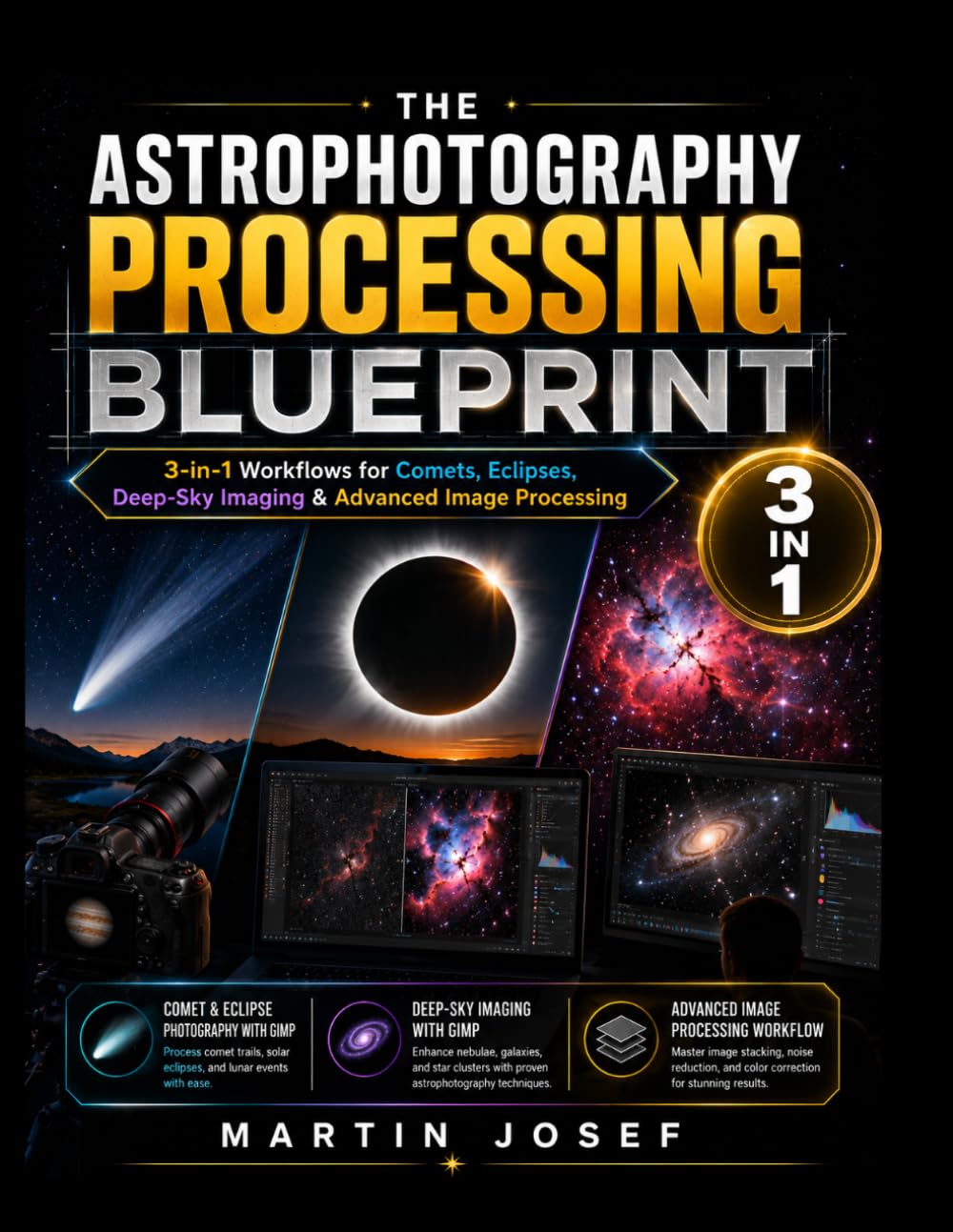 THE ASTROPHOTOGRAPHY PROCESSING BLUEPRINT: 3-in-1 Workflows for Comets, Eclipses, Deep-Sky Imaging & Advanced Image Processing (THE CELESTIAL IMAGING BLUEPRINT SERIES) baixar o livro de graça