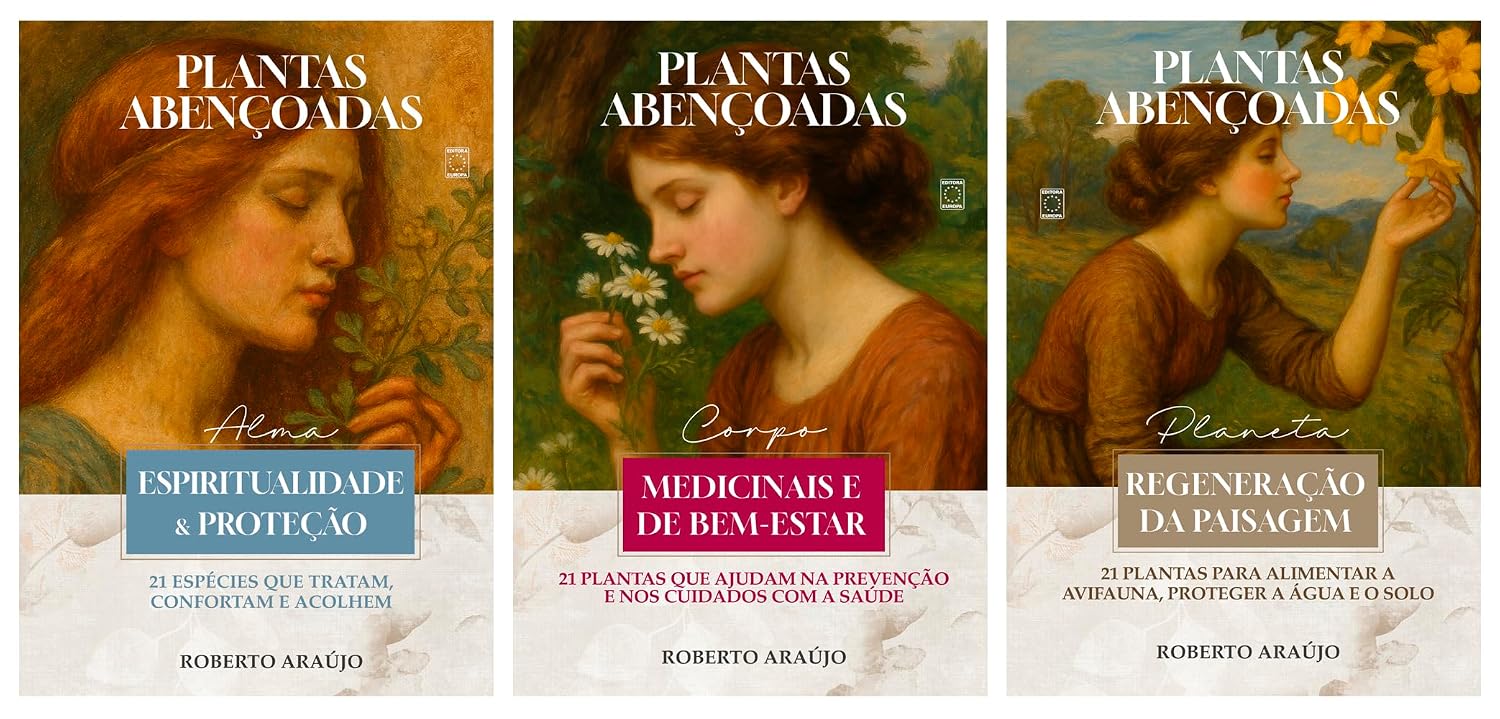 Plantas Abençoadas - Coleção completa - 3 livros