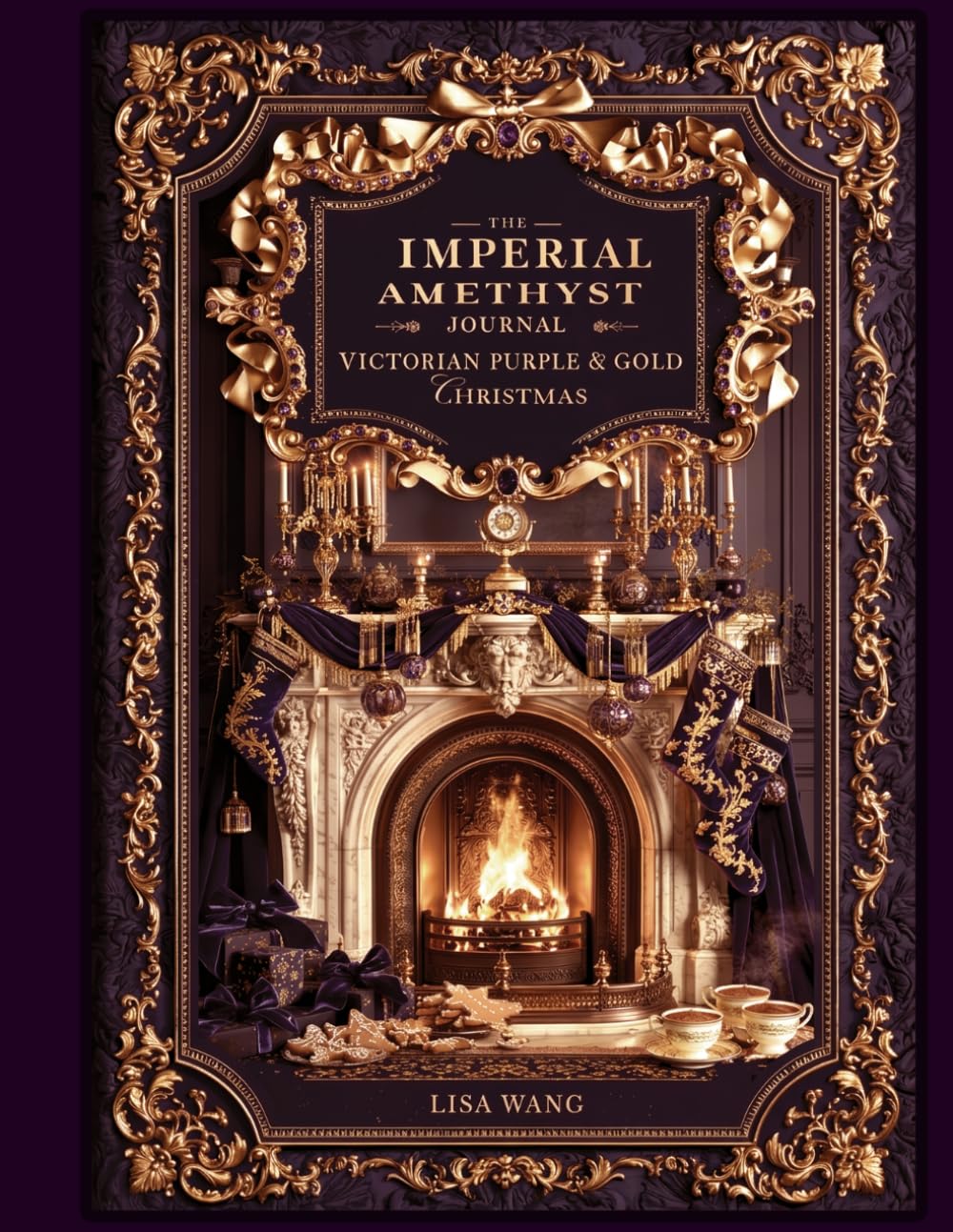 The Imperial Amethyst Journal - Victorian Purple & Gold Christmas for Junk Journal Paper Craft Scrapbook Card Making Collage baixar livro de graça