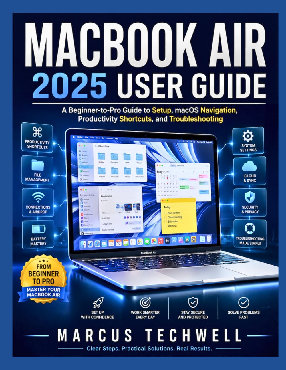 ler totalmente MACBOOK AIR 2025 USER GUIDE: A Beginner-to-Pro Guide to Setup, macOS Navigation, Productivity Shortcuts, and Troubleshooting
