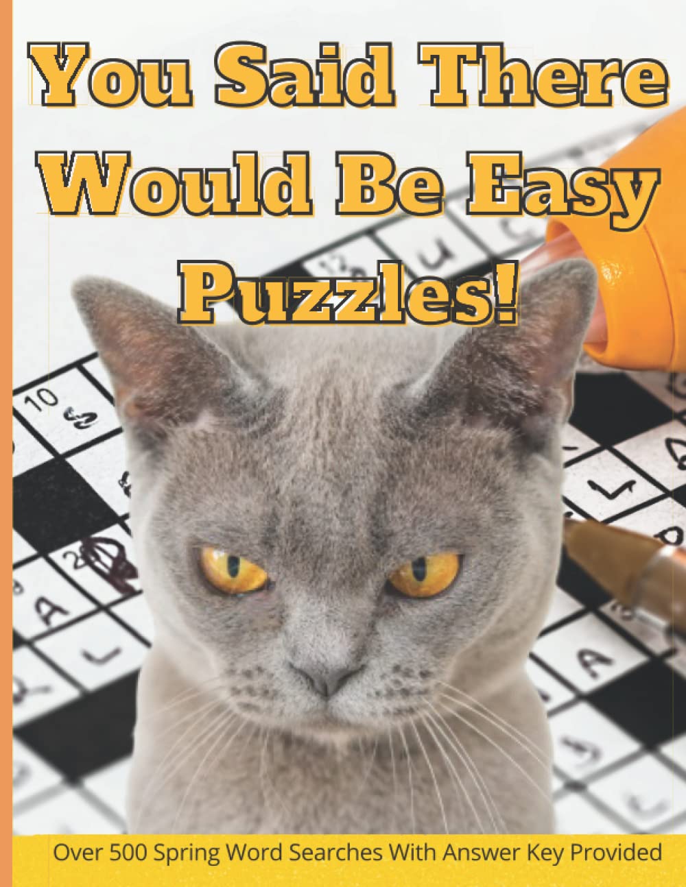 Easter and Spring Word Search: Large Print Easy to Read Word Search Puzzles, Activity Book for Teens Puzzle Book and Brain Teasers for Teenagers (Funny Cat Theme Cover) baixar o livro de graça