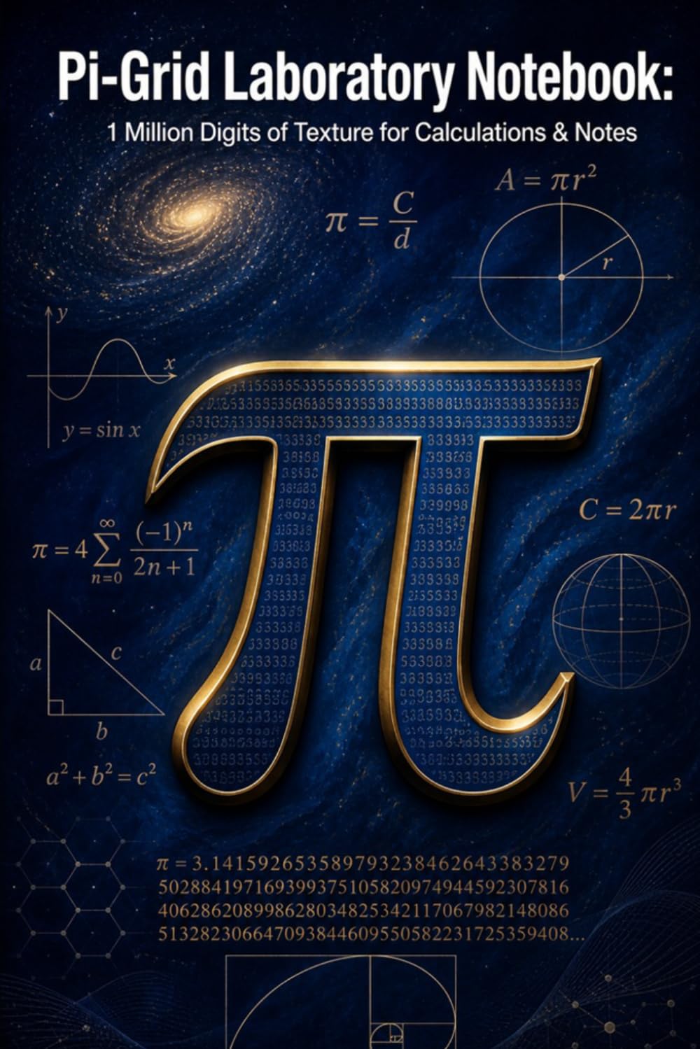 Pi-Grid Laboratory Notebook:: 1 Million Digits of Texture for Calculations & Notes baixar o livro de graça