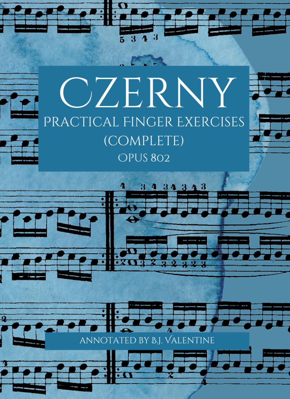 Czerny: Practical Finger Exercises, Opus 802 (complete)