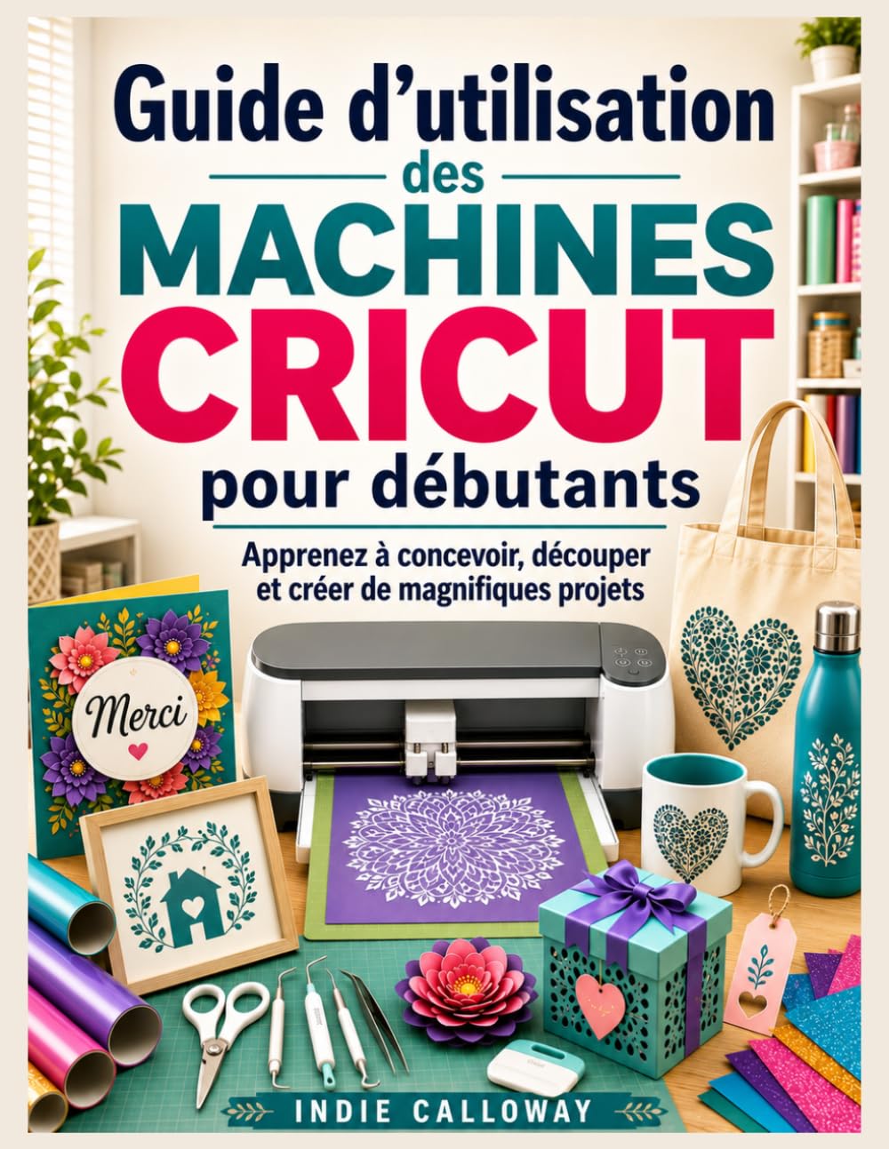 Guide d'utilisation des machines Cricut pour débutants: Apprenez à concevoir, découper et créer de magnifiques projets (French Edition) baixar livro de graça