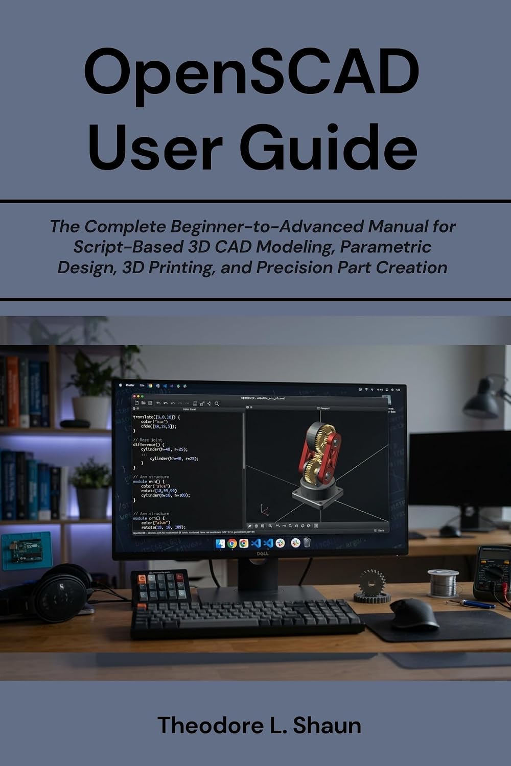 OpenSCAD User Guide: The Complete Beginner-to-Advanced Manual for Script-Based 3D CAD Modeling, Parametric Design, 3D Printing, and Precision Part Creation (English Edition) baixar o livro de graça