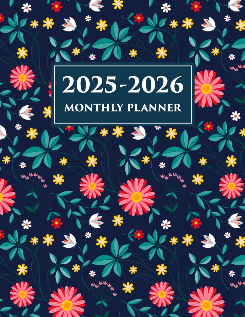 2025-2026 Monthly Planner: Two Year (January 2025 through December 2026) with Passwords Log, Contacts and Notes pages | Birthdays & Dates To Remember baixar livro de graça