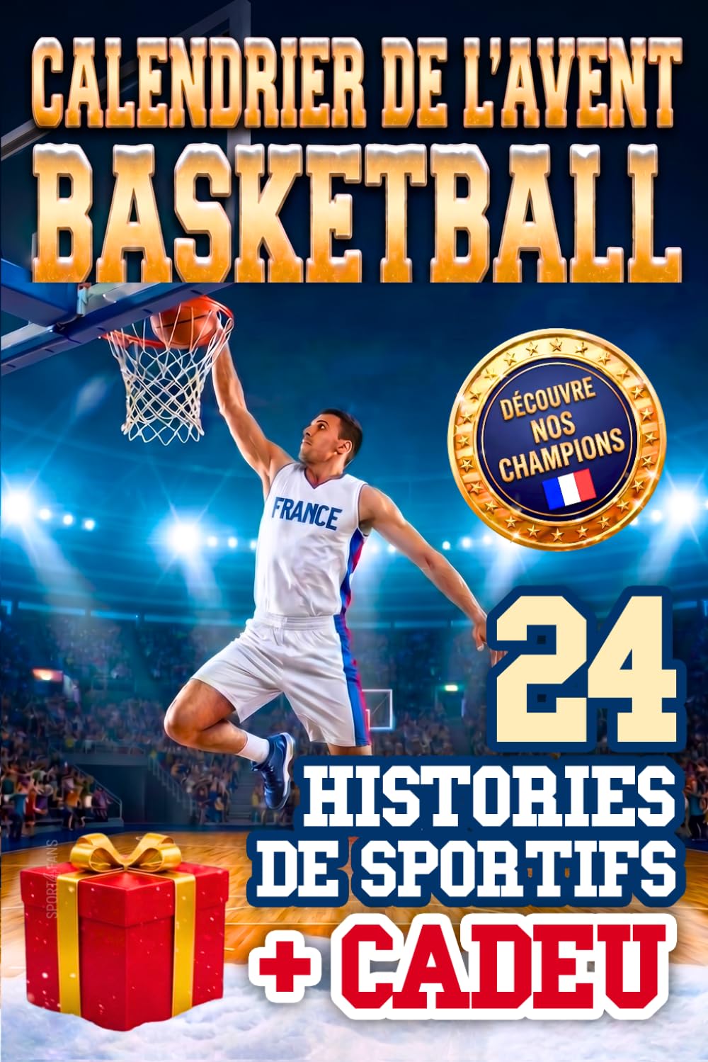 Calendrier de l'Avent Basketball: Devine 24 Champions Français. Histoires Vraies Et Anecdotes Sur Le Basket. Figurines Numériques Et Poster À... Garçons, Fans De Sport. (French Edition) baixar o livro de graça
