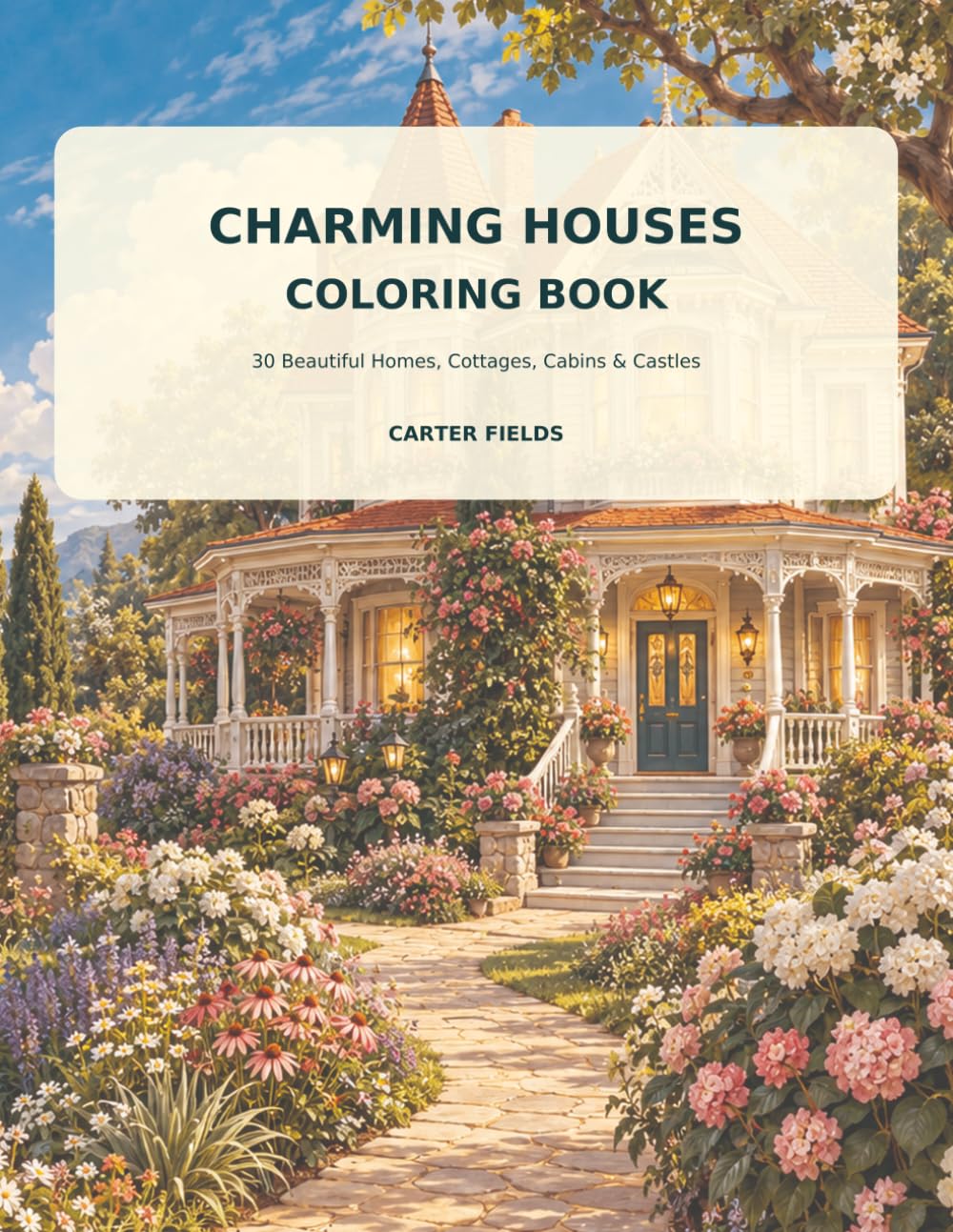 capítulo por capítulo baixar Charming Houses Coloring Book: 30 Beautiful Homes, Cottages, Cabins & Castles