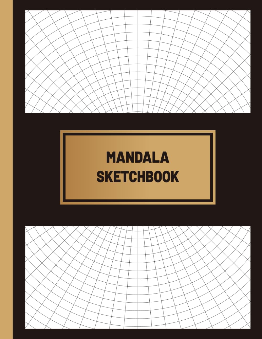 ler totalmente MANDALA PRACTICE WORKBOOK: Mandala Drawing Template Circular Grid Graph Paper (Polar Grid Paper) ，Polar coordinate graph paper, technical sketchbook, Black pages: Stress Relief And Relaxation
