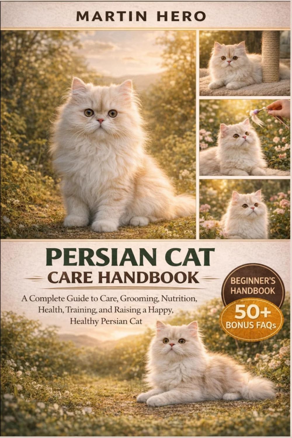 Persian Cat Care Handbook: A Complete Guide to Care, Grooming, Nutrition, Health, Training, and Raising a Happy, Healthy Persian Cat. baixar livro de graça