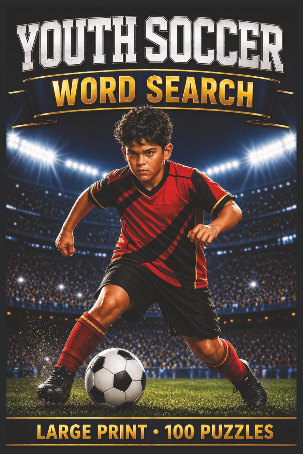 Youth Soccer Word Search: Large Print Book with 100 Puzzles on Goalkeeper Training, Soccer Drills, and Soccer Formations (Youth Sports Series) baixar o livro de graça