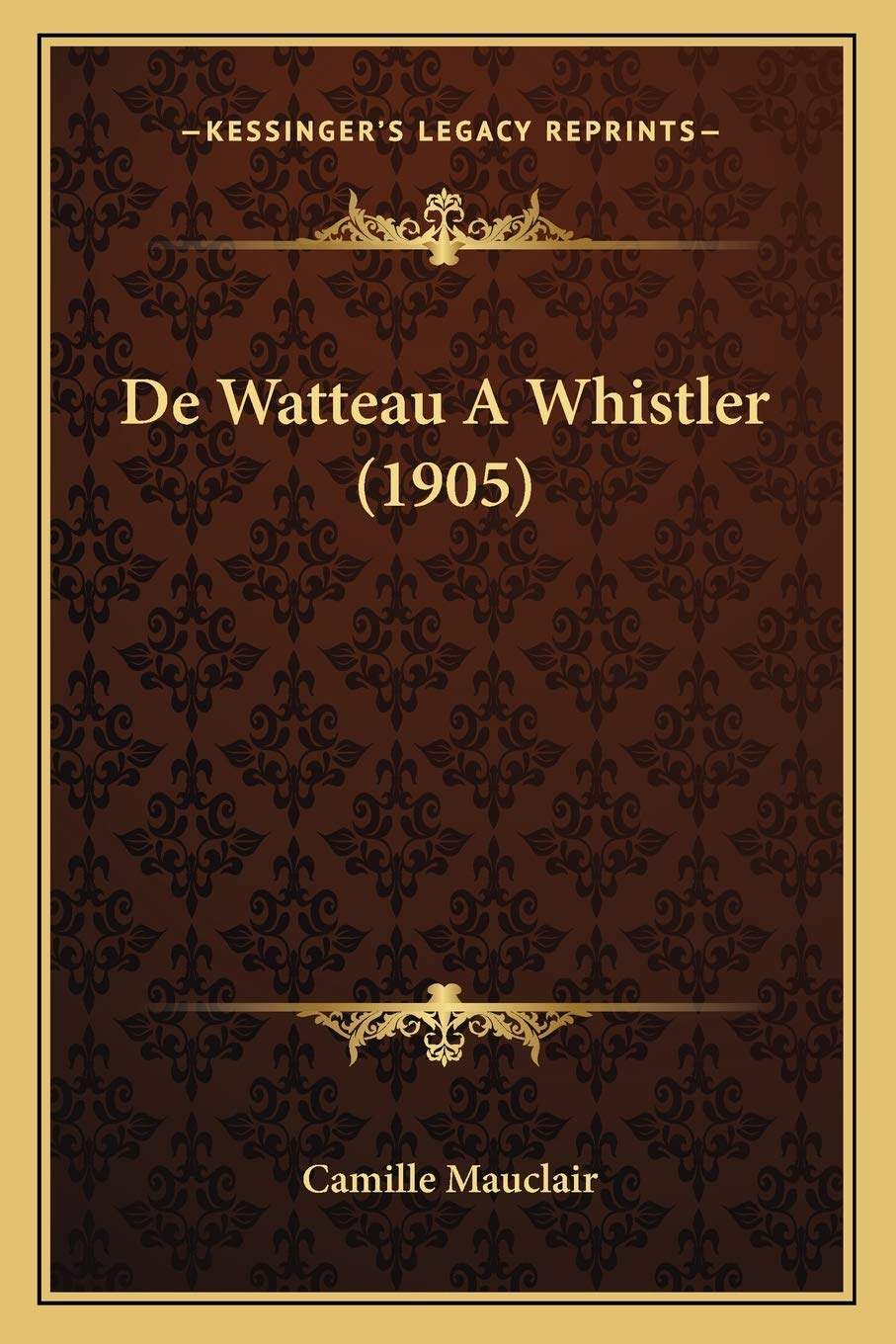 capítulo por capítulo baixar De Watteau A Whistler (1905)