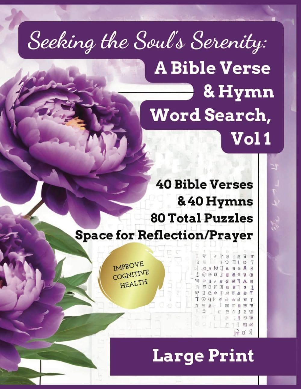 ler totalmente Seeking the Soul's Serenity: A Bible Verse & Hymn Word Search, Vol 1 Large Print
