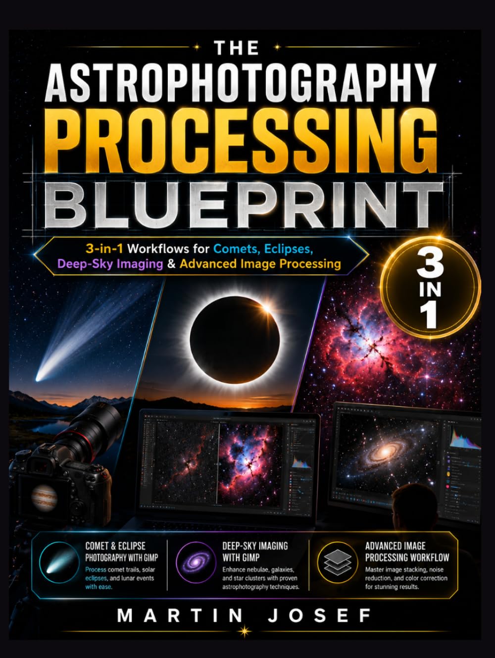 THE ASTROPHOTOGRAPHY PROCESSING BLUEPRINT: 3-in-1 Workflows for Comets, Eclipses, Deep-Sky Imaging & Advanced Image Processing (THE CELESTIAL IMAGING BLUEPRINT SERIES) baixar o livro de graça