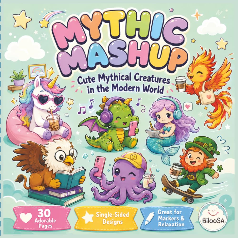 Mythic Mashup: Cute Mythical Creatures in the Modern World baixar o livro de graça