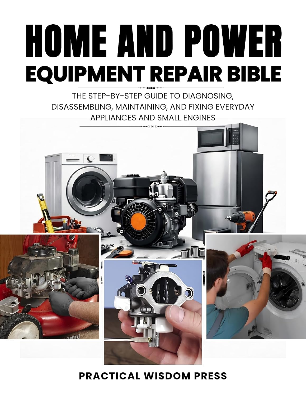 HOME AND POWER EQUIPMENT REPAIR BIBLE: The step-by-step guide to Diagnosing, disassembling, Maintaining, and Fixing Everyday Appliances and Small Engines... PRESS (Fix It Guide)) (English Edition) baixar o livro de graça