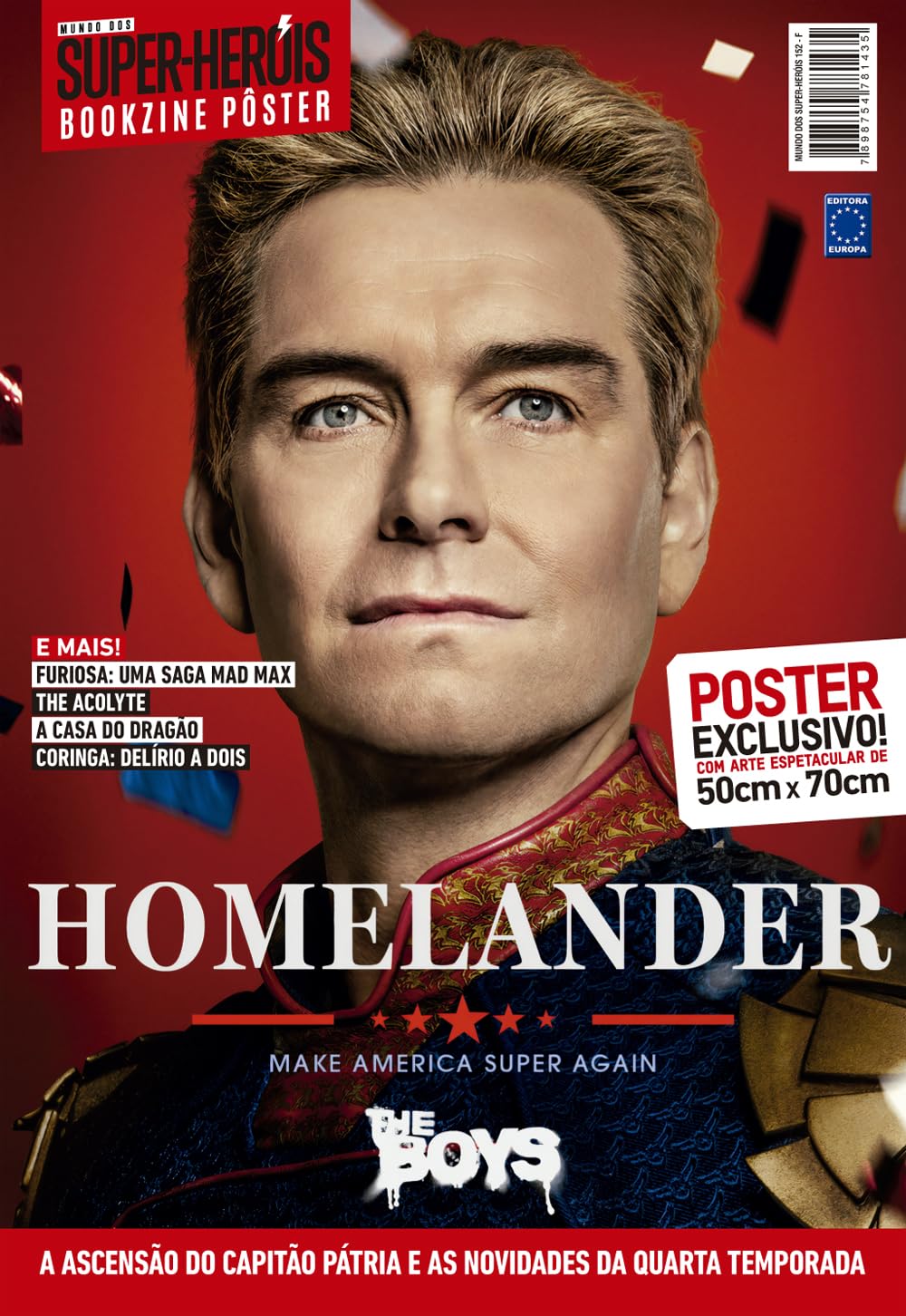 ler totalmente The Boys 4 - Homelander - Superpôster Mundo dos Super-Heróis