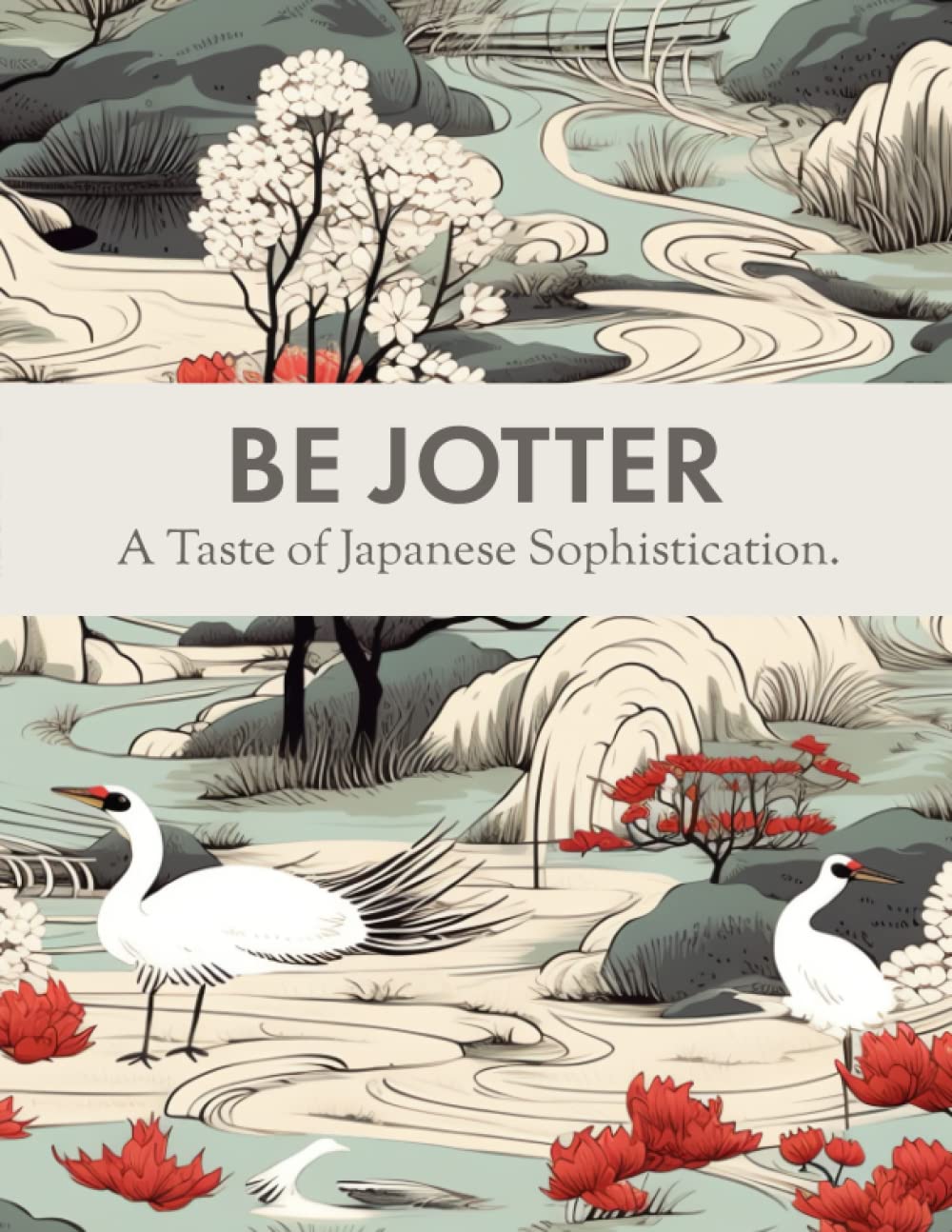 BE JOTTER - Haori Whispers Collection: Ethereal Landscapes Unveiled - 8.5 x 11, 100 Lined Pages baixar o livro de graça