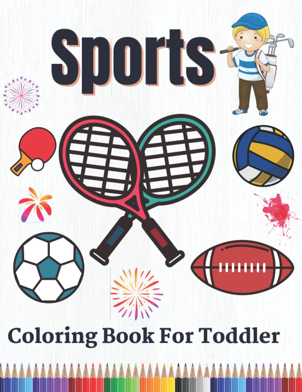 ler totalmente Sports Coloring Book For Toddler: Discover Coloring Pages For Kids,Sports Coloring Book,Easy Designs To Color,Sports Coloring Pages
