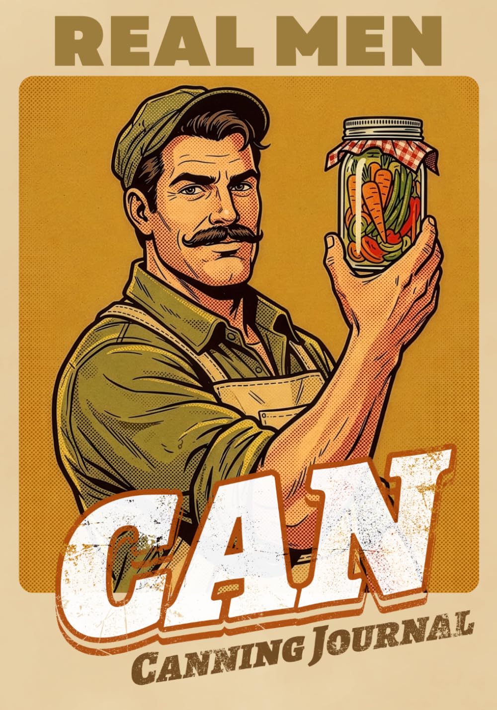Real Men Can: A Blank Canning Journal with Recipe Pages, Planner, and Index to Track Every Jar baixar o livro de graça