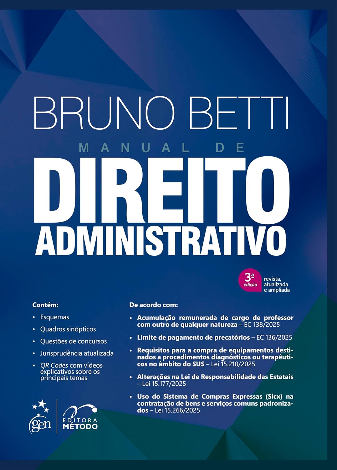 capítulo por capítulo baixar Manual de Direito Administrativo - 3ª Edição 2026