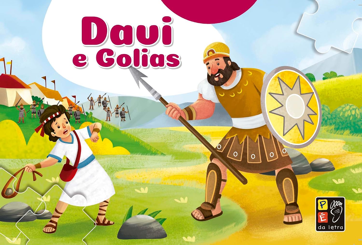ler totalmente Livro Quebra-cabeça - Davi e Golias
