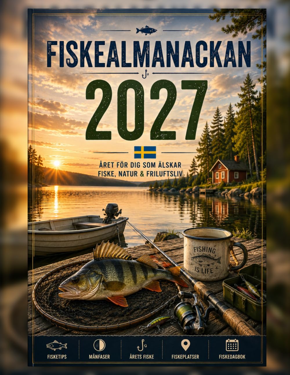 FISKEALMANACKAN 2027 – ett helt fiskeår samlat på ett ställe! (Swedish Edition) baixar o livro de graça