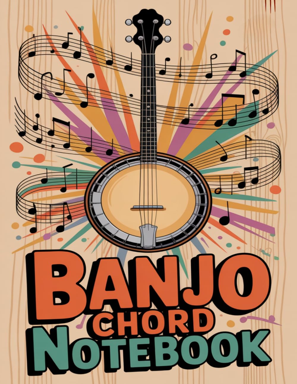 Banjo Chord Notebook: Chord Grid Sheets for 5-String Musical Instrument Players with Roll Pattern Practice, TAB and Fretboard Pages baixar o livro de graça