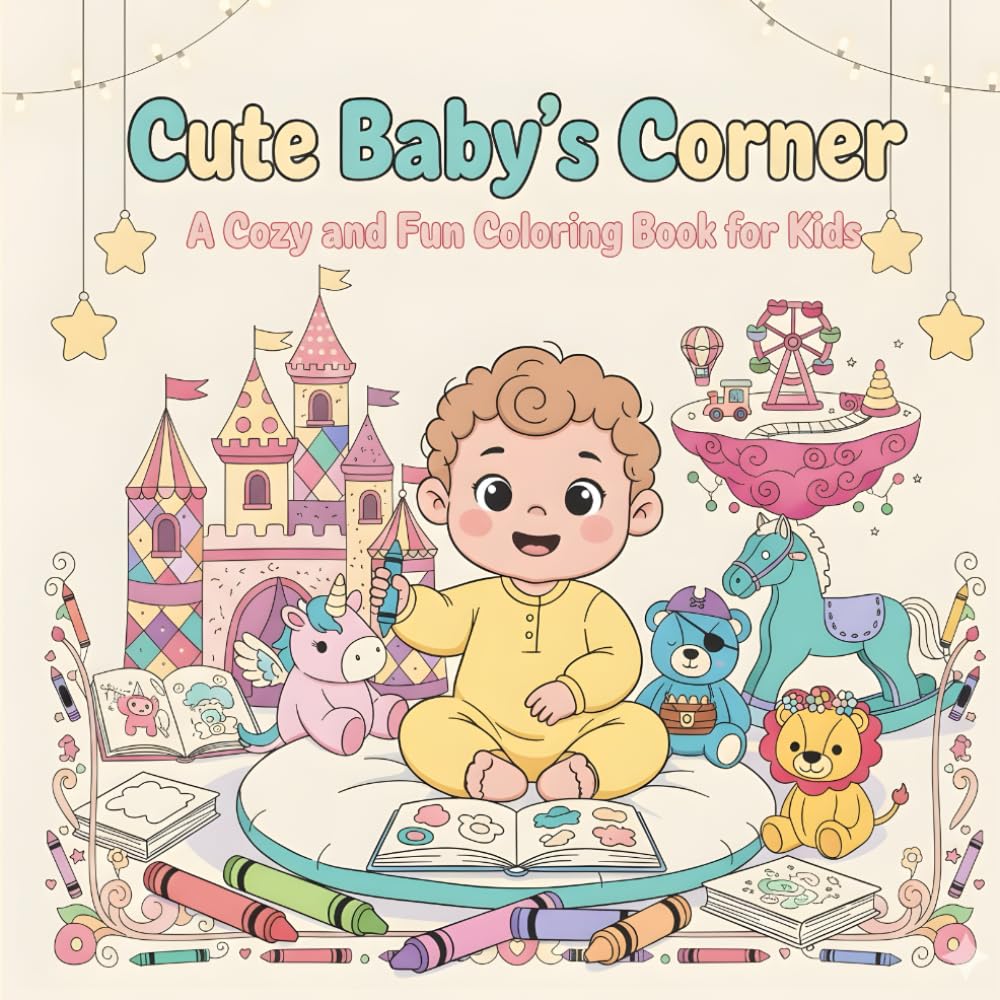 capítulo por capítulo baixar Simple Baby Corner Coloring Book: Perfect First Coloring Experience for Babies & Kids Ages 1-5