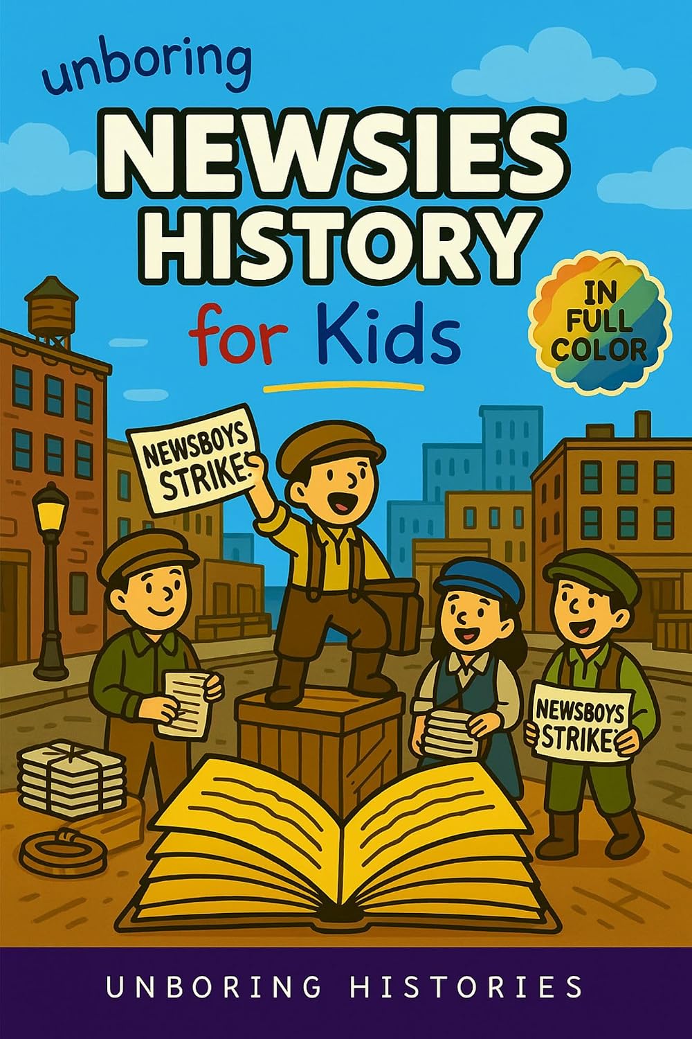 Unboring Newsies History for Kids: Funny, Interesting, Concise Guide to the Gritty World of Newsboys, Newspaper Wars, and the Wild True Stories Behind... and Home Book 1) (English Edition) baixar livro de graça