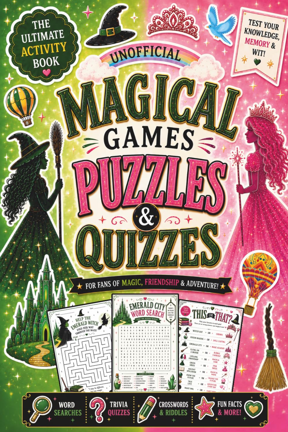 Magical Games: The Ultimate Unofficial Fan Activity Book Filled With Word Searches, Trivia, Mazes, Crosswords, Magical Challenges & More! (Two Shades of Magic) baixar o livro de graça