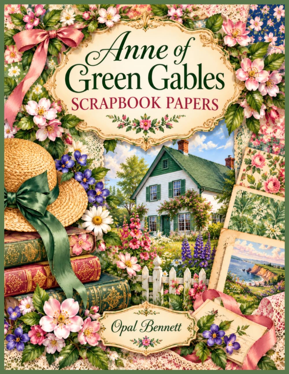 Anne of Green Gables Scrapbook Papers: 20 Charming Vintage-Inspired Backgrounds for Scrapbooking, Collage, Journaling, and Paper Crafts baixar o livro de graça