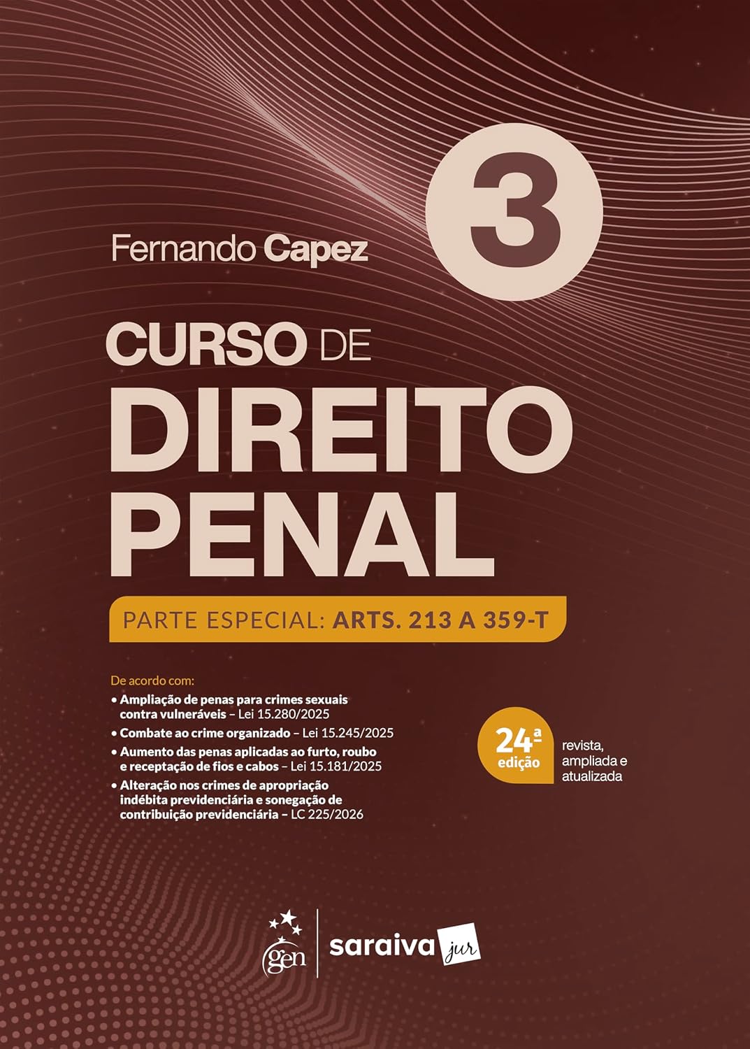 Curso de Direito Penal - Parte Especial: Arts. 213 a 359-t - Vol.3 - 24ª Edição 2026 baixar livro de graça