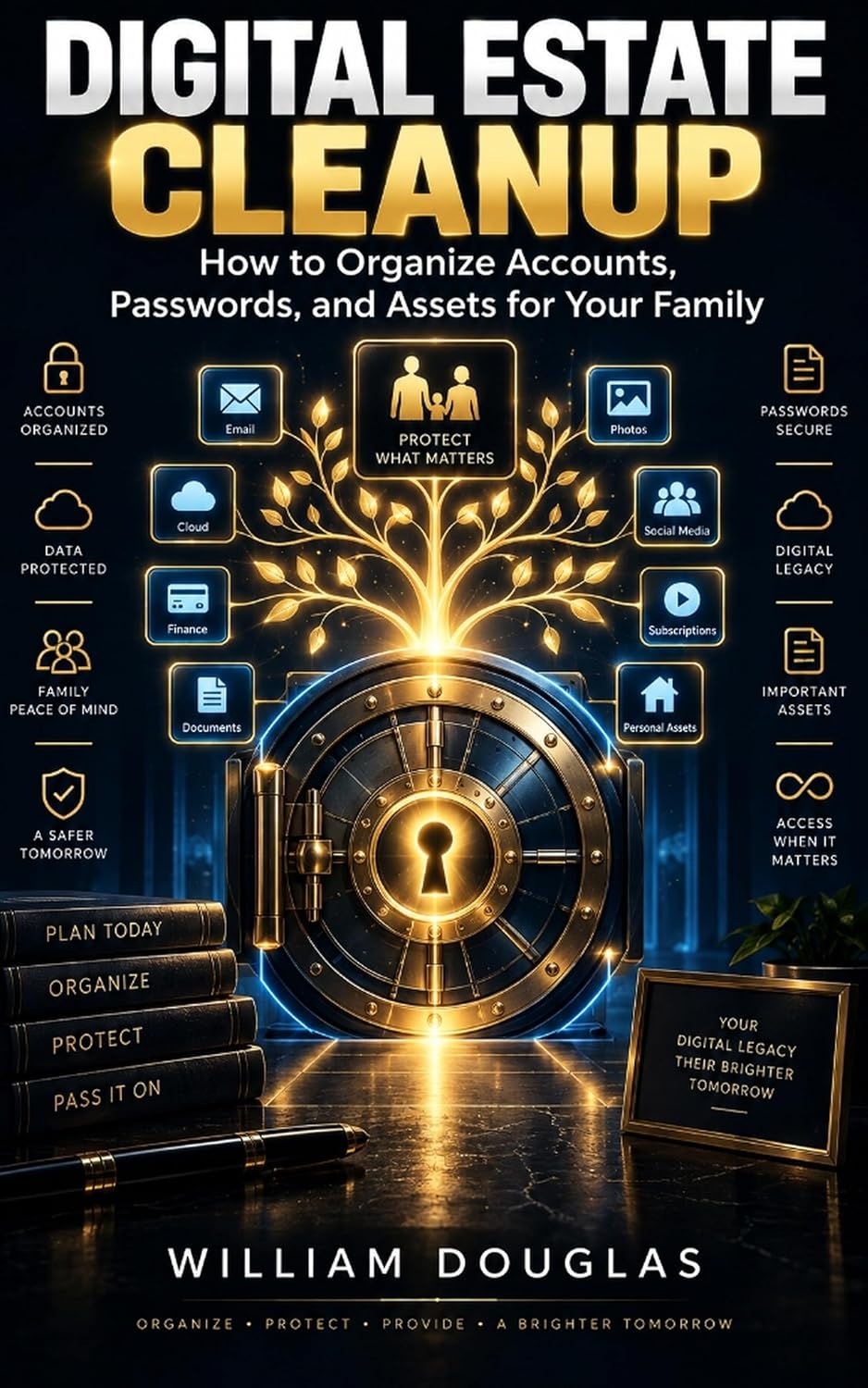 Digital Estate Cleanup: How to Organize Accounts Passwords and Assets for Your Family (English Edition) baixar o livro de graça