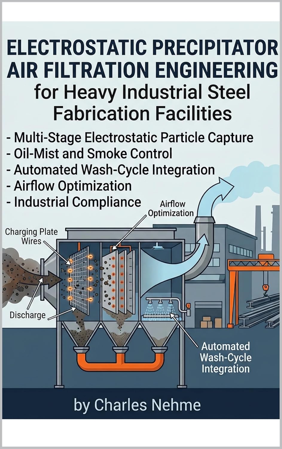 Electrostatic Precipitator Air Filtration Engineering for Heavy Industrial Steel Fabrication Facilities: Multi-Stage Electrostatic Particle Capture, Oil-Mist and Smoke Control (English Edition) baixar o livro de graça
